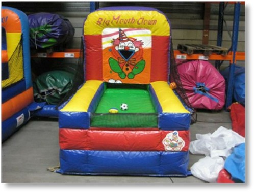 Clown ballengooien opblaasbaar